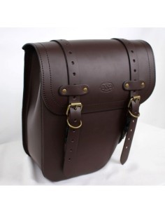 ALFORJA CENTURION DERECHA ROYAL ENFIELD METEOR 350 CHOCO