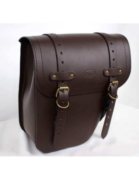 ALFORJA CENTURION DERECHA ROYAL ENFIELD METEOR 350 CHOCO