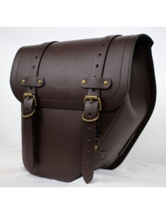 ALFORJA CENTURION DERECHA ROYAL ENFIELD METEOR 350 CHOCO