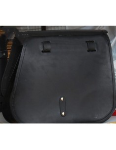 ALFORJA LATERAL PIEL SCIPION BÁSICA UNIVERSAL IZDA CHOCO