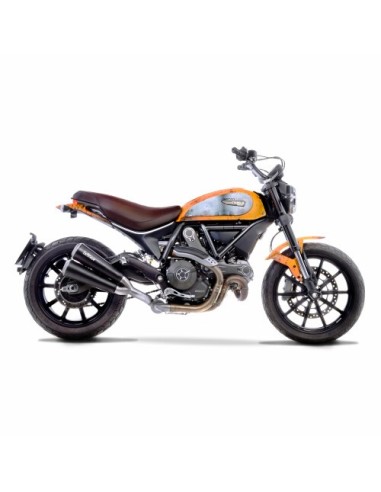 SILENCIADOR SLIP-ON GP DUAL DUCATI SCRAMBLER 800 17-19 HOMOLOGADO