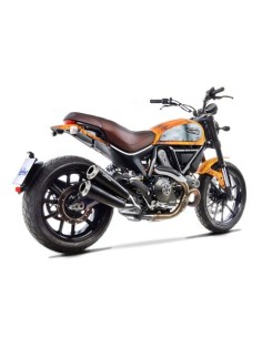 SILENCIADOR SLIP-ON GP DUAL DUCATI SCRAMBLER 800 17-19 HOMOLOGADO