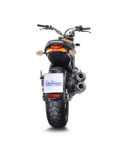 SILENCIADOR SLIP-ON GP DUAL DUCATI SCRAMBLER 800 17-19 HOMOLOGADO