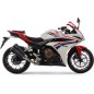 SILENCIADOR SLIP-ON GP DUAL HONDA CBR500R 16-17 HOMOLOGADO