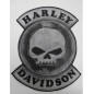 PARCHE DE ESPALDA PIEL HARLEY DAVIDSON SKULL WILLIE PARCHE DE ESPALDA PIEL HARLEY DAVIDSON SKULL WILLIE