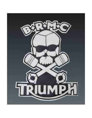 PARCHE DE PIEL B.R.M.C. TRIUMPH MARLON BRANDO " EL SALVAJE" PARCHE DE PIEL B.R.M.C. TRIUMPH MARLON BRANDO " EL SALVAJE"