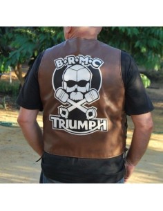 PARCHE DE PIEL B.R.M.C. TRIUMPH MARLON BRANDO " EL SALVAJE"