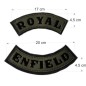 JUEGO PARCHES PIEL ROYAL ENFIELD JUEGO PARCHES PIEL ROYAL ENFIELD