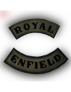 JUEGO PARCHES PIEL ROYAL ENFIELD