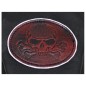 PARCHE DE PIEL CALAVERA TIBIAS RED PARCHE DE PIEL CALAVERA TIBIAS RED