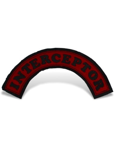 PARCHE DE PIEL INTERCEPTOR ROJO PARCHE DE PIEL INTERCEPTOR ROJO