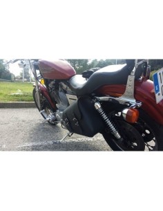 ALFORJA BASCULANTE LEGION NEGRO IZDO PARA HD SPORTSTER