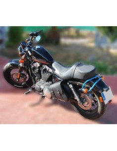 ALFORJA BASCULANTE LEGION NEGRO IZDO PARA HD SPORTSTER