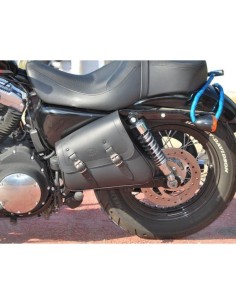 ALFORJA BASCULANTE LEGION NEGRO IZDO PARA HD SPORTSTER