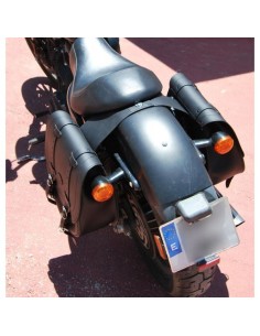 SET ALFORJAS BANDO HCO AMORT PARA H.D SPORTSTER