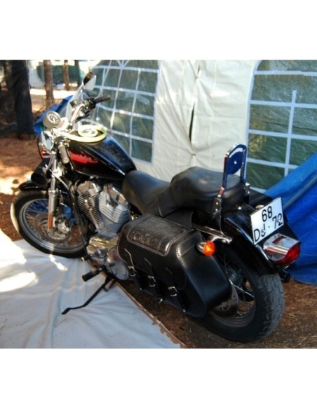 SET ALFORJAS IKARO HCO AMORT TRENZ GOTIKA PARA H.D SPORTSTER