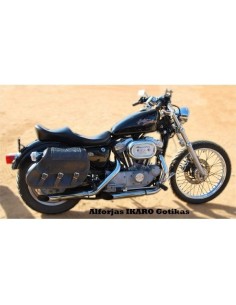 SET ALFORJAS IKARO HCO AMORT TRENZ GOTIKA PARA H.D SPORTSTER