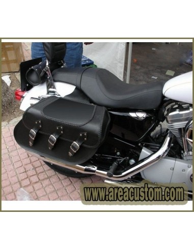 ALFORJAS RIGIDAS IBER BASICA TRENZAZA SPORTSTER H.D