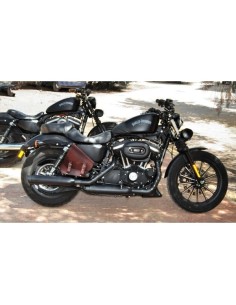 ALFORJA BASCULANTE GADIZ BÁSICA MARRÓN SPORTSTER HD 883-1200