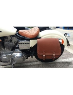 ALFORJA SCIPION BÁSICA IZDA MARRÓN CLARO UNIVERSAL