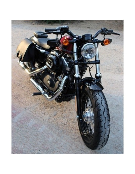 ALFORJA PIEL SCIPION HCO AMORT DCHA SPORTSTER H.D