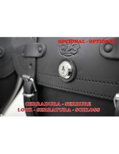 ALFORJA PIEL CENTURION HCO AMORT DCHA SPORTSTER H.D