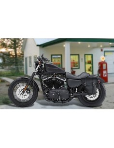 ALFORJA PIEL CENTURION HCO AMORT IZDA SPORTSTER H.D