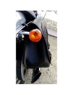 SET ALFORJAS SCIPION BÁSICA HCO AMORT CRANEO LLAMAS SPORTSTER H.D