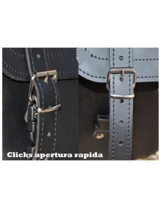 SET ALFORJAS SCIPION BÁSICA HCO AMORT CRANEO LLAMAS SPORTSTER H.D