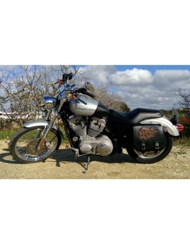 SET ALFORJAS SCIPION BÁSICA HCO AMORT CRANEO LLAMAS SPORTSTER H.D SET ALFORJAS SCIPION BÁSICA HCO AMORT CRANEO LLAMAS SPORTSTER H.D