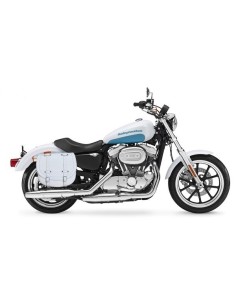 ALFORJA PIEL BANDO BASICA HD STREET-BOB DYNA HUECO AM IZDA