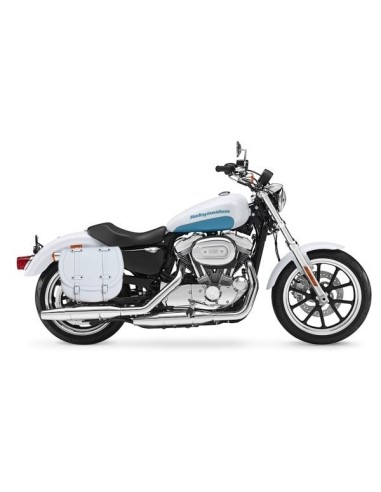 ALFORJA PIEL BANDO BAS BLANCO HCO AMORT DERECHA SPORTSTER H.D ALFORJA PIEL BANDO BAS BLANCO HCO AMORT DERECHA SPORTSTER H.D