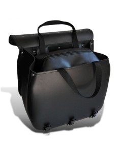 ALFORJA PIEL TRAJANO BASICA HCO AMORT DERECHA SPORTSTER H.D 883-1200