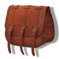 ALFORJA PIEL TRAJANO BASICA MARRÓN CUERO HCO AMORT IZDA SPORTSTER H.D 883-1200 ALFORJA PIEL TRAJANO BASICA MARRÓN CUERO HCO AMORT IZDA SPORTSTER H.D 883-1200