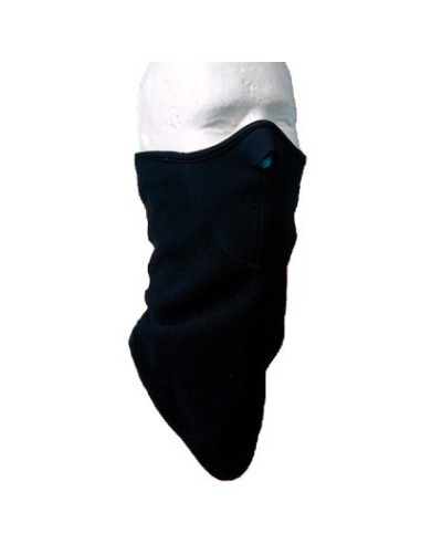 MASCARA DE NEOPRENO CON CUELLO POLAR NEGRA