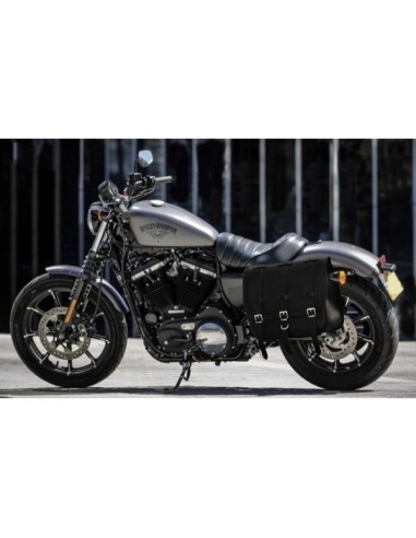 ALFORJA PIEL TRAJANO BASICA HCO AMORT IZDA SPORTSTER H.D 883-1200 ALFORJA PIEL TRAJANO BASICA HCO AMORT IZDA SPORTSTER H.D 883-1200