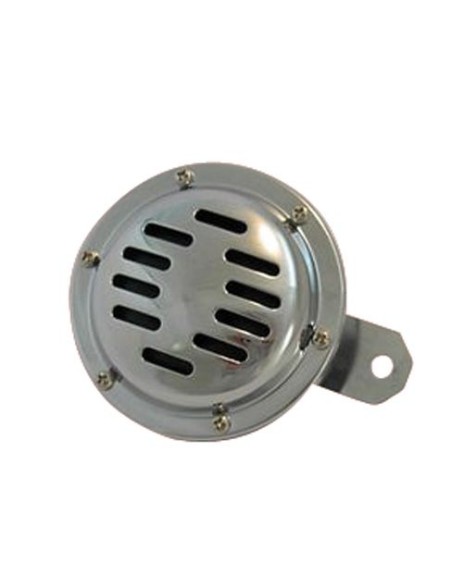 BOCINA CROMADA 10 CM DIAMETRO