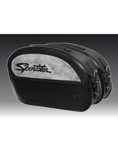 ALFORJAS RÍGIDAS SAHARA LOGO SPORTSTER PARA SPORTSTER H.D