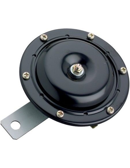 BOCINA NEGRA 10 CM DIAMETRO HOMOLOGADA