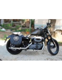 ALFORJA SPARTA WILLIE HD HC AMORT DCHA PARA SPORTSTER H.D