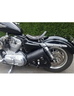 ALFORJA BASCULANTE TROYANO IZDA PARA SPORTSTER H.D