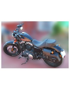 ALFORJAS IMPERIAL MARRÓN PARA HARLEY DAVIDSON SPORTSTER