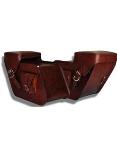 ALFORJAS IMPERIAL MARRÓN PARA HARLEY DAVIDSON SPORTSTER