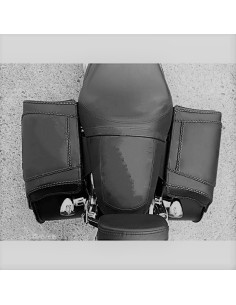 ALFORJAS RÍGIDAS TEMPLARIO TRENZADO HCO AMORT SPORTSTER H.D