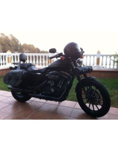 ALFORJAS RÍGIDAS TEMPLARIO TRENZADO HCO AMORT SPORTSTER H.D