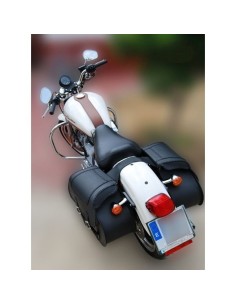 ALFORJAS RÍGIDAS TEMPLARIO TRENZADO HCO AMORT SPORTSTER H.D