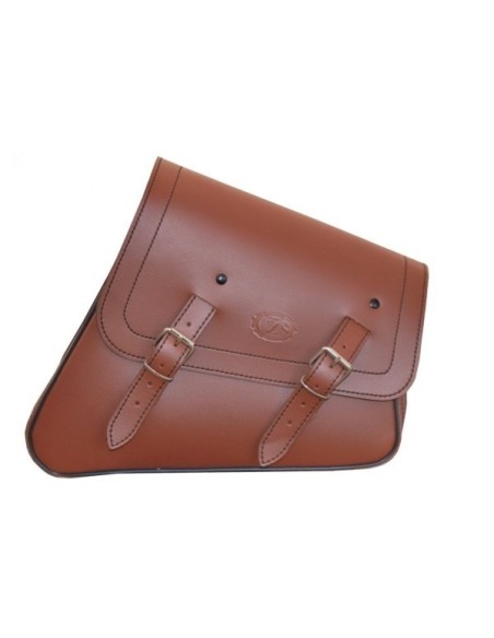 ALFORJA BASCULANTE LEGION MARRÓN CUERO DCHO SPORTSTER H.D 883-1200
