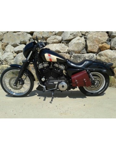 ALFORJA BASCULANTE LEGION ROJIZO IZDA SPORTSTER H.D 883-1200