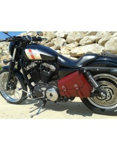 ALFORJA BASCULANTE LEGION ROJIZO IZDA SPORTSTER H.D 883-1200