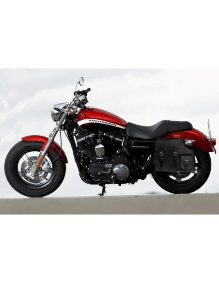 ALFORJA PIEL MAGNO BÁSICA IZQUIERDA SPORTSTER H.D